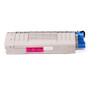 Okidata 44318602 Magenta Toner Cartridge for printers, vibrant color printing, easy to install, ideal for office use.