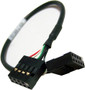 HP Dash NIC Card Internal Cable, part 487679-001, for networking and server connectivity in data centers.