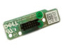 Dell Optiplex 960 SFF power button switch board, part H983F, for desktop power control and system startup.