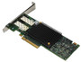 Emulex 2-Port 10GB PCIe Fibre Channel Card for high-performance server connectivity, high profile design.