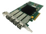 ATTO 4-Ports 4Gb/s Fibre Channel Card, model 0206-PCBX-000, for high-speed data transfer in enterprise storage systems.