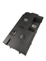 Dell PowerEdge cooling shroud assembly for server airflow, easy installation, enhances cooling efficiency.