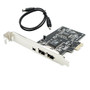VIA VT6307 4-Pin PCI Firewire Card