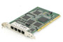 Fujitsu H0554E-004-A01 Quad Port 10/100 Ethernet PCIE Network Adapter for high-speed network connectivity.