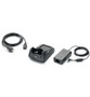 Zebra MC55 1-Slot USB Charging Cradle Kit for portable barcode scanners, compact, easy-to-use charging solution.