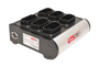 Honeywell MC9000 six-bay battery charger for handheld devices, compact, easy-to-use, ideal for continuous operations.