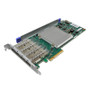 NetApp 4-Port 12 Gbps QSFP SAS Hot Bus Adapter, high-speed data transfer, server connectivity, reliable performance.