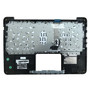 ASUS 13N0-UFA0321 USA keyboard top cover, durable plastic, for laptop repair and replacement, in black.