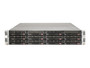 Supermicro 6027TR-H70RF+ 12-Bay 4-Node X9DRT-HF+ 2U Server, high-capacity storage, enterprise data center use
