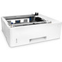 HP F2A72-67901 550-sheet paper feeder for printers, high-capacity, durable, ideal for office printing needs.