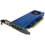 HP AMD Radeon WX 3100 GPU, part L08434-001, mini-DisplayPort, 4GB DDR5, for professional graphics tasks.