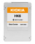 Kioxia HK6 3.84TB SATA 6Gb/s 2.5" SSD for mixed-use applications, high capacity storage.