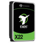 Seagate Exos X22 18TB 7.2K RPM SATA 6Gb/s 512e 3.5in hard drive for enterprise storage.