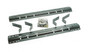 HP Rack Mounting Rail Kit for TFT7600 G2 KVM Console - 405667-001 - Compatible with HP servers - Mounted in server rack