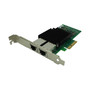 HP Intel X550-T2 PCIe 3.0 x4 10Gb Ethernet Dual Port network adapter for servers and high-speed networking.