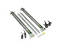 HP NN124AA sliding rack kit for Z600/Z800 workstations, adjustable rails for easy server mounting and maintenance.
