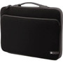 HP QB462AA carrying case for 16" notebooks, charcoal gray, slim sleeve, lightweight, ideal for travel and everyday use.