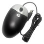 HP USB Optical Scroll Wheel Mouse Jack Black, model 265986-012, ideal for desktop use, with precise tracking and ergonomic design.