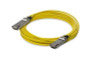 HPE 498386-B25 4X DDR/QDR InfiniBand Fiber Optic Cable, 32.81 ft QSFP for high-speed data transfer.