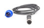 IBM 39M5414 power cord, 14ft, 200-240V, 32AMP, P+N+E plug and receptacle, ideal for server setups.