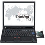 IBM T43 Laptop with 1.73GHz CPU, 1GB RAM, 40GB HDD, WiFi, Windows XP Pro, AC Battery, part 266861U, for portable computing