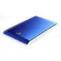 Seagate FreeAgent Go 320GB 2.5" external hard drive, blue, USB 2.0, portable data storage.
