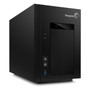 Seagate NAS 2-Bay 2TB Network Storage Drive, compact design, ideal for home or small office backup and data sharing.