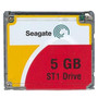 Seagate ST1 Series 5GB CompactFlash Type II 3600RPM internal drive, ideal for embedded and mobile storage.