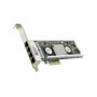 Dell NetXtreme II 5709 Quad-Ports 1GbE PCIe x4 NIC for high-performance server networking, high profile design.