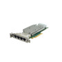 Dell Qlogic QL41164HLRJ 10Gbe Quad Port RJ45 Adapter for high-speed network connectivity, low-profile design.
