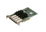 Dell SANBlade QLE2560 8GB PCIe Fibre Channel HBA, single channel, for high-speed storage access in enterprise servers.