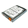 EMC 600GB SAS 10k RPM 2.5-inch internal hard drive with 64MB cache in tray for enterprise storage.