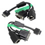 HP 270465-001 crossover cable for direct PC to iLo connection, reliable network communication.