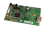 HP CQ890-60251 main logic formatter board for DesignJet T520 printer, provides essential logic control and processing.