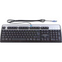 HP DT527K#ABA PS/2 standard keyboard, bulk pack, durable keys, ideal for office use.