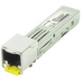 HP JL160A Alcatel-Lucent 1Gbps RJ-45 SFP copper transceiver module for high-speed Ethernet networking.