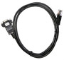 HP MSA1000 DB9-RJ45 serial interface cable, 2.4m for data transfer, connects storage devices in enterprise setups.