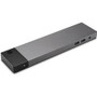 HP P5Q61AA Thunderbolt 3 Docking Station for ZBook 17, 200W power, compact design, ideal for workstation setup