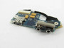 HP V5000 Dv5000 Audio Board with cable, part 409078-001, for laptop audio repair and maintenance.