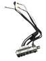HP Z620 Front I/O Interface Cable Assembly, Part 644321-002, for server front panel connectivity.
