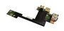 IBM 63Y2125 USB Sub Card with modem and Ethernet, yellow, for IT hardware and networking applications.