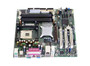 Intel C28909-409 MATX Socket 478 system board for desktops with key ports and expansion slots.