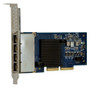 Lenovo ThinkSystem Intel I350-T4 Ethernet Adapter PCIe x4 4-port RJ45, ideal for high-speed network connectivity.