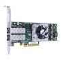 QLogic QLE8362-SR-CK 10Gb Ethernet PCIe Card, optical fiber, low-profile, suitable for high-speed networking.