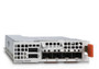 TRDT8 Dell Fn2210s I/O Module with dual 10GbE SFP+ ports for optical/DAC cables, flexible Ethernet connectivity.
