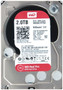 Western Digital Red Pro NAS 2TB SATA HDD, 7200RPM, 64MB cache for reliable storage in NAS systems.