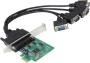 Syba - SI-PEX15038 - Serial Card 4-Port RS232 PCI-e x1