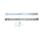IBM Static Rail Assembly for System x3630 M4 - Sturdy metal rails for easy installation, compatible with IBM servers.
