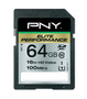 PNY - SD64G10ELIPER-EF - SDXC Card 64GB UHS-I Class 10