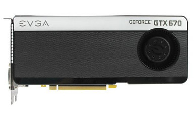 EVGA 02G-P4-2670-KR GeForce GTX 670 2GB DDR5 Graphics Card